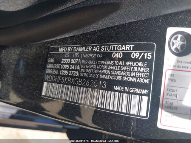 WDDHF5KBXGB262013 Mercedes-Benz E-class E 350