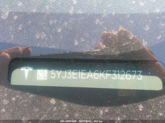 5YJ3E1EA6KF312673 Tesla Model 3 Range