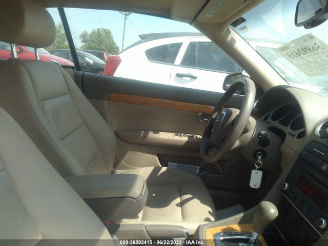 2009 AUDI A4 2.0T VIN: WAUDF48H09K006512