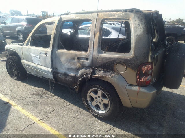 2005 JEEP LIBERTY RENEGADE VIN: 1J4GL38K95W668763