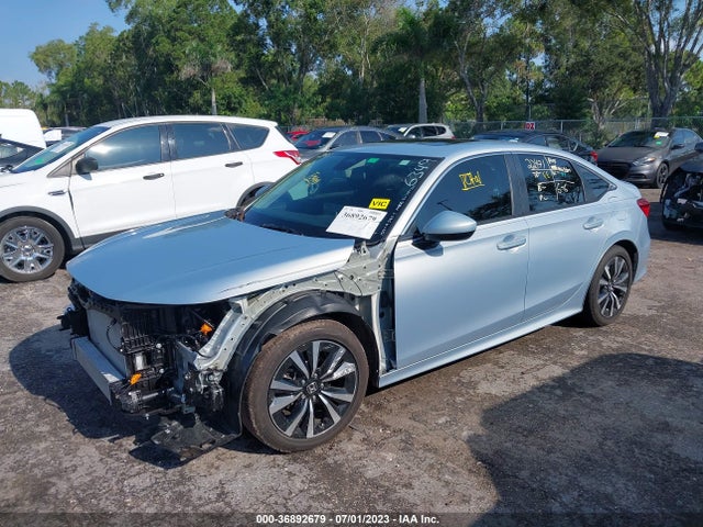 Honda Civic Sedan Ex 2022 2HGFE1F71NH326349 Image 2