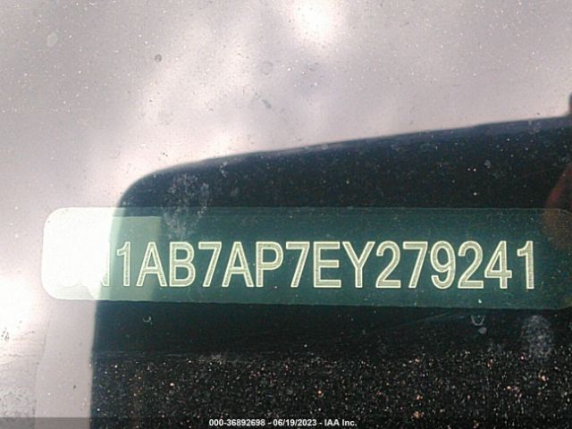 3N1AB7AP7EY279241 Nissan SENTRA SR
