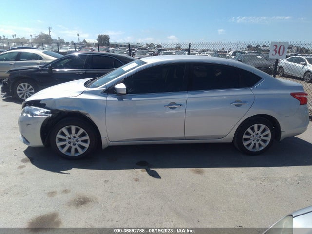 2016 NISSAN SENTRA S VIN: 3N1AB7AP7GY282630