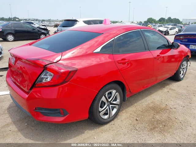 Honda Civic Sedan Lx 2018 2HGFC2F57JH595301 Image 4