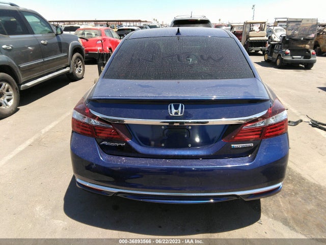 2017 HONDA ACCORD HYBRID VIN: JHMCR6F3XHC001690