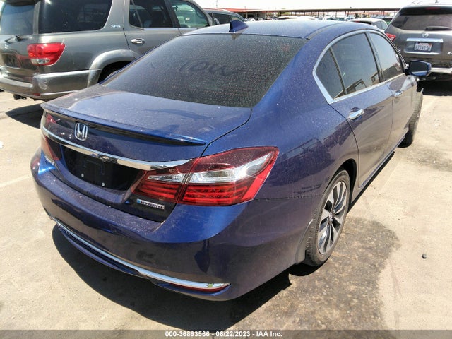 2017 HONDA ACCORD HYBRID VIN: JHMCR6F3XHC001690