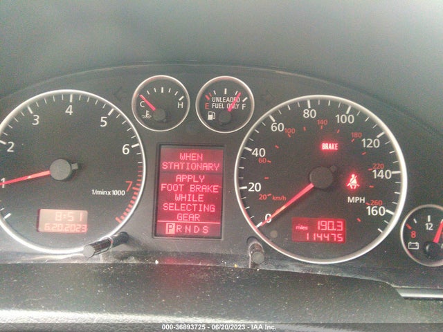 2005 AUDI ALLROAD VIN: WA1YD64B65N011935