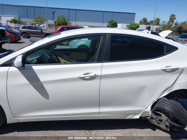 2013 HYUNDAI ELANTRA GLS VIN: 5NPDH4AEXDH308488
