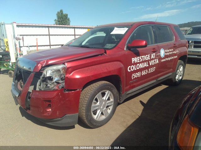 2014 GMC TERRAIN SLE VIN: 2GKALMEK2E6168500