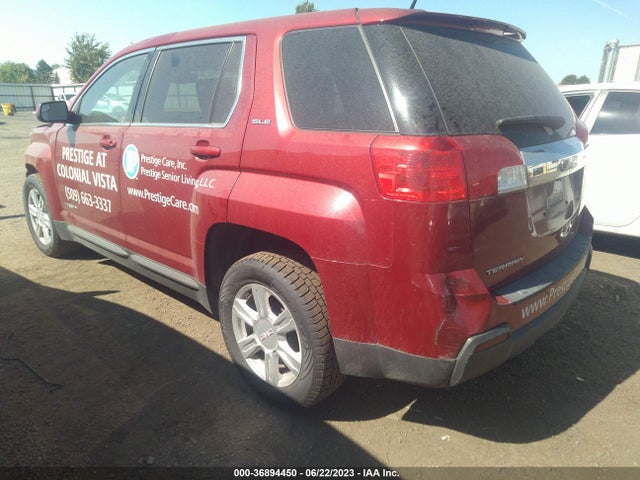 2014 GMC TERRAIN SLE VIN: 2GKALMEK2E6168500