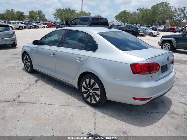 2013 VOLKSWAGEN JETTA SEDAN HYBRID SEL PREMIUM VIN: 3VW637AJ0DM280505