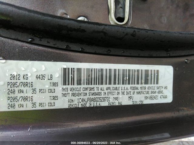 1C4NJPBA8GD528731 Jeep Patriot Sport