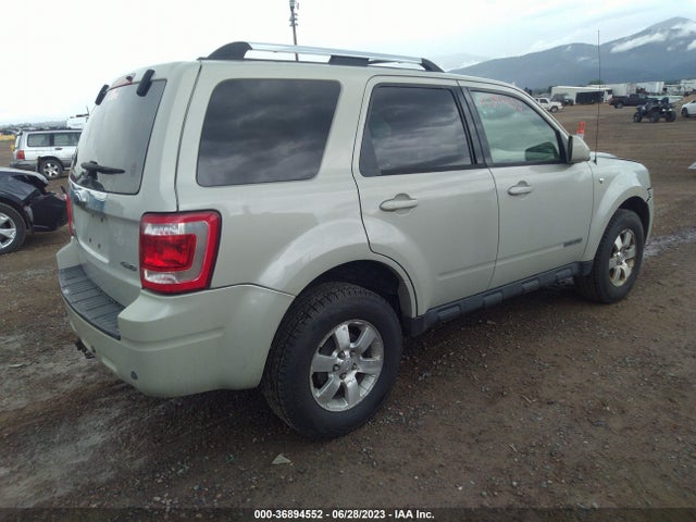 2008 FORD ESCAPE LIMITED VIN: 1FMCU941X8KB77451