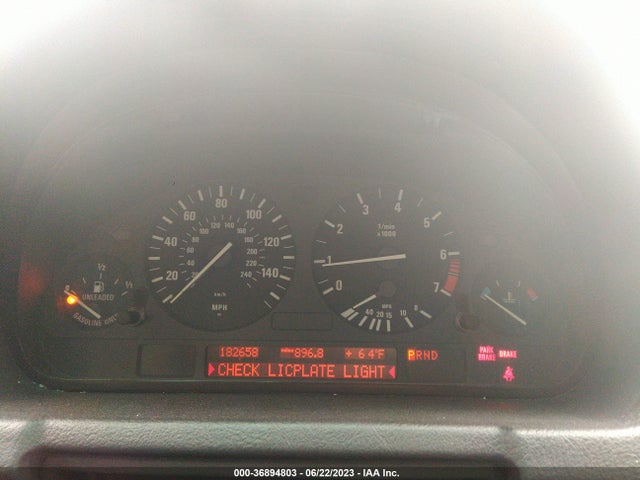 2004 BMW X5 4.4I VIN: 5UXFB53564LV01163