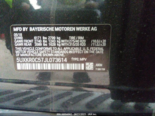 5UXKR0C57JL073614 BMW X5 Xdrive35i