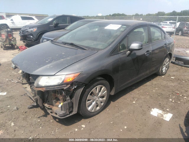 2012 HONDA CIVIC SDN LX VIN: 19XFB2F52CE074048