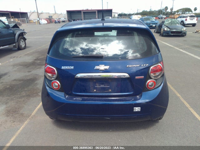 Chevrolet SONIC LTZ 2014 1G1JE6SB3E4190621 Image 8