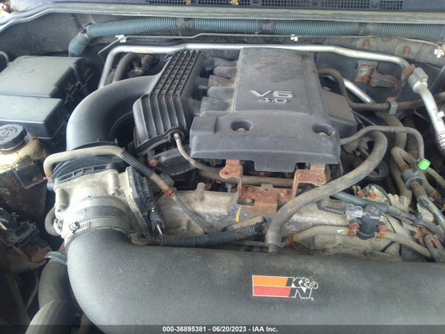 2007 NISSAN FRONTIER SE VIN: 1N6AD09W37C420485