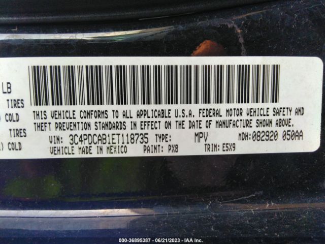 3C4PDCAB1ET118735 Dodge Journey American Value Pkg