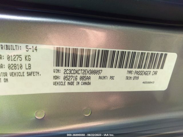 Dodge Charger Rt 2014 2C3CDXCT2EH308097 Image 9