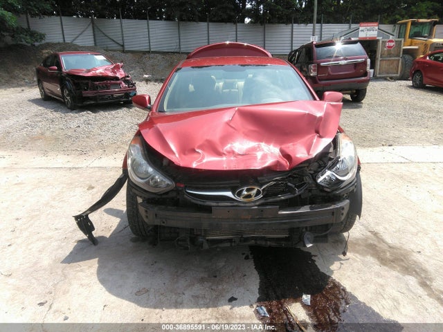 2012 HYUNDAI ELANTRA GLS PZEV VIN: KMHDH4AE8CU310126