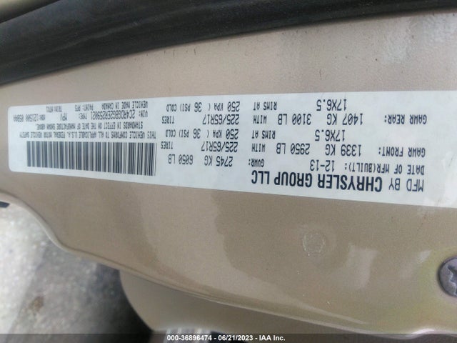 Dodge Grand Caravan Se 30th Anniversary 2014 2C4RDGBG2ER259021 Image 9