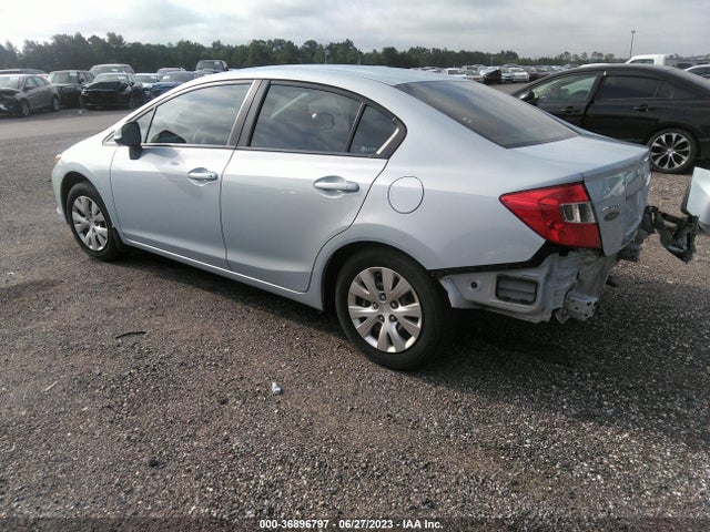 2012 HONDA CIVIC SDN LX VIN: 19XFB2F5XCE046563