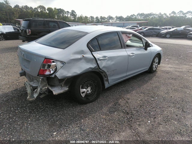 2012 HONDA CIVIC SDN LX VIN: 19XFB2F5XCE046563