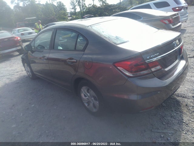 2013 HONDA CIVIC SDN LX VIN: 2HGFB2F52DH510176