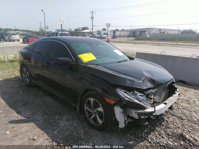 Honda Civic Sedan Lx 2019 2HGFC2F69KH596234 Image 1