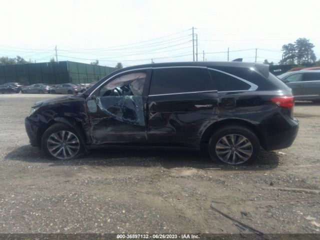 5FRYD3H46FB004000 Acura Mdx Tech Pkg