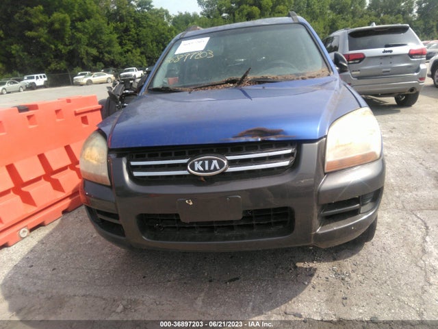 2006 KIA SPORTAGE LX VIN: KNDJE724967201166