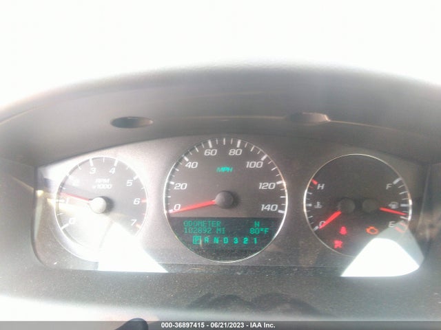 2009 CHEVROLET IMPALA 3.9L LT VIN: 2G1WC57M391101521