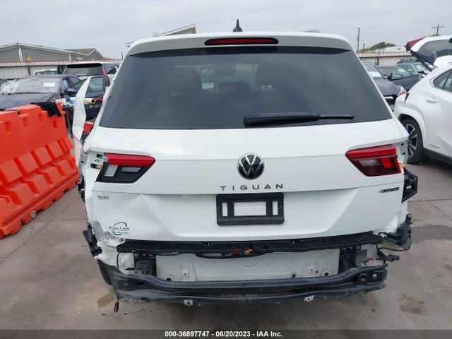 2022 VOLKSWAGEN TIGUAN SE VIN: 3VV2B7AX1NM078977