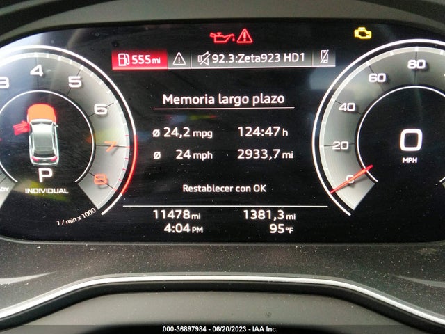 WA1EAAFY3P2055234 Audi Q5 S Line Premium Plus