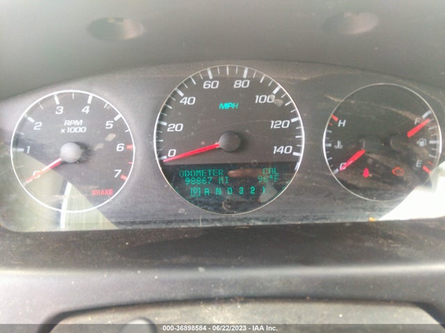 2006 CHEVROLET IMPALA LT 3.9L VIN: 2G1WC581269277221