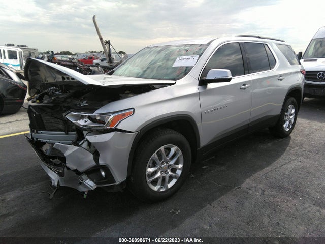 Chevrolet Traverse Lt Cloth 2021 1GNERGKW0MJ177029 Image 2