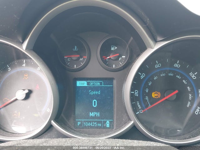 2013 CHEVROLET CRUZE 1LT VIN: 1G1PC5SBXD7197489