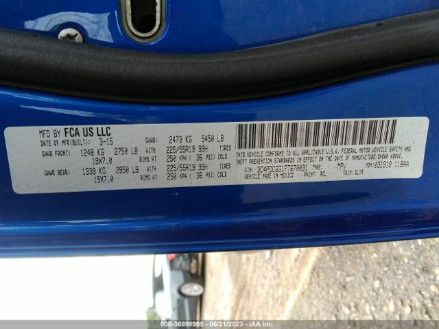 3C4PDCGG1FT670031 Dodge Journey Crossroad