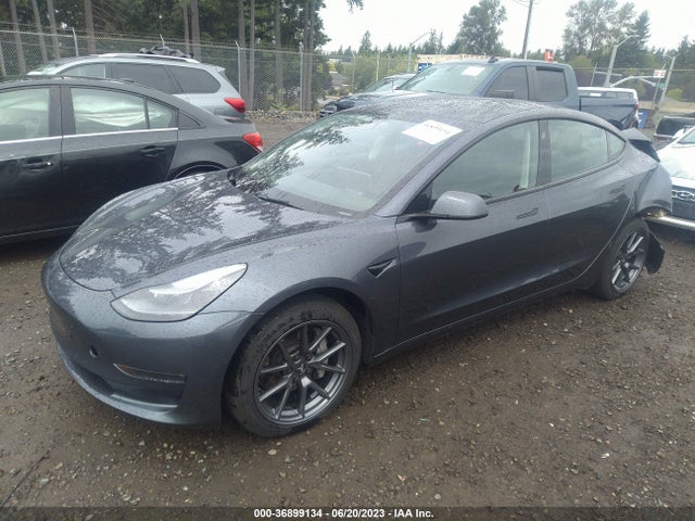 Tesla Model 3 Long Range 2022 5YJ3E1EB8NF257818 Image 2