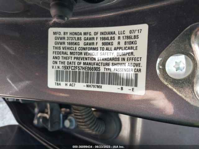 19XFC2F57HE066905 Honda Civic Sedan Lx