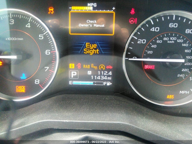 2022 SUBARU CROSSTREK LIMITED VIN: JF2GTHMCXNH231619