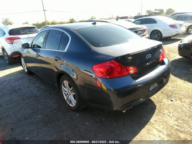 2012 INFINITI G37 SEDAN JOURNEY VIN: JN1CV6APXCM932641