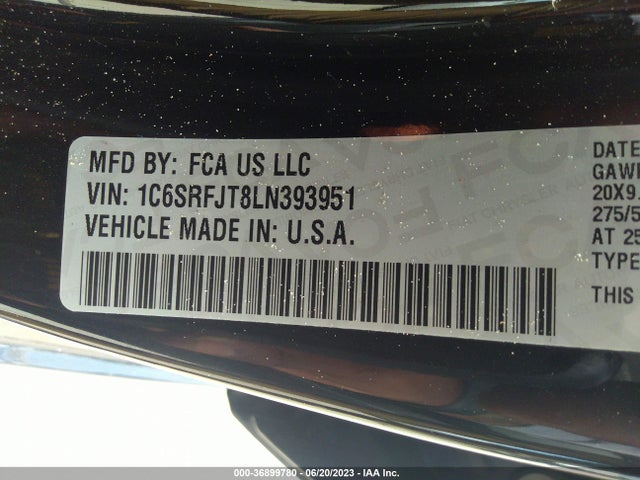 1C6SRFJT8LN393951 RAM 1500 Laramie