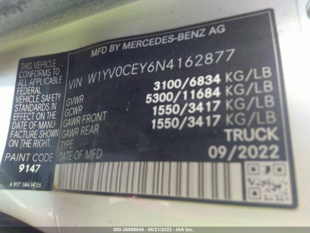 W1YV0CEY6N4162877 Mercedes-Benz METRIS CARGO VAN