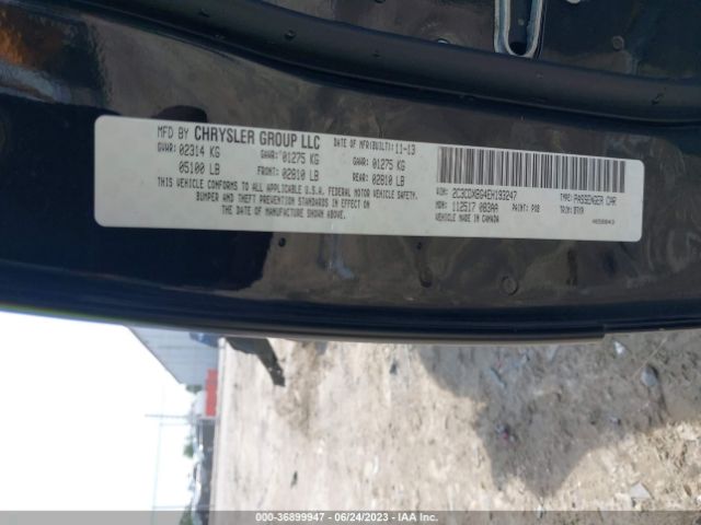 2C3CDXBG4EH193247 Dodge Charger Se