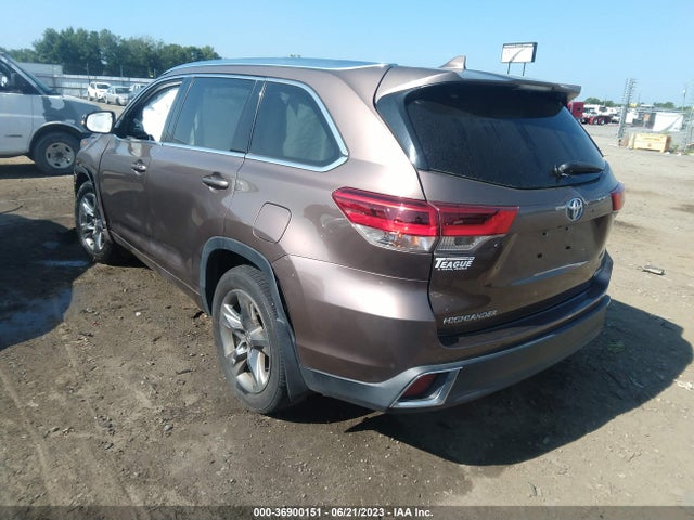 2019 TOYOTA HIGHLANDER LIMITED VIN: 5TDYZRFH2KS339403