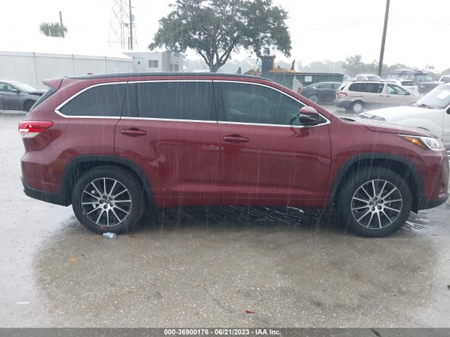 2017 TOYOTA HIGHLANDER XLE/SE VIN: 5TDKZRFH1HS513265