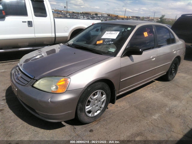 2002 HONDA CIVIC LX VIN: 2HGES16532H508200