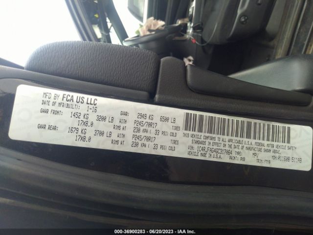 1C4RJFAG4GC317064 Jeep Grand Cherokee Laredo